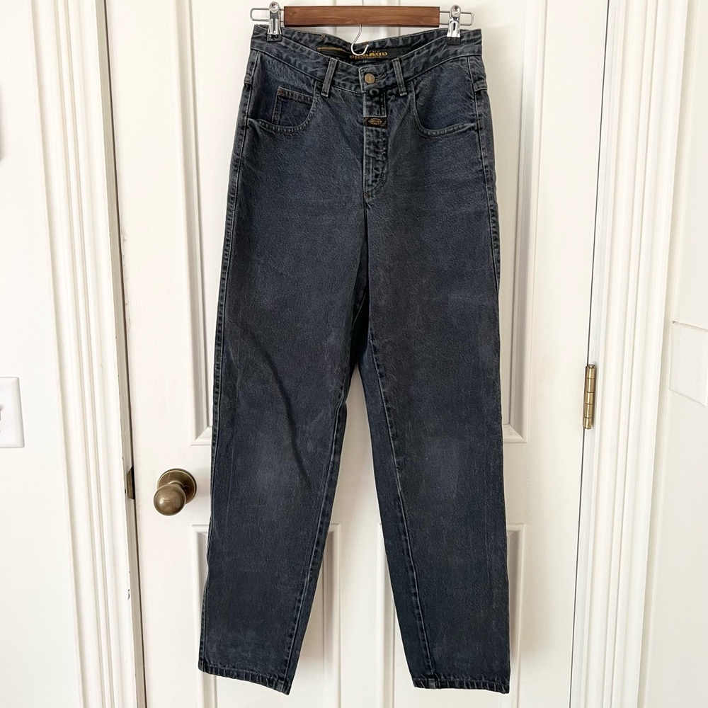 Marithe Girbaud Francois Vintage High waisted black denim jeans 🖤